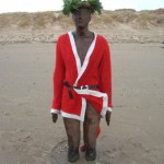 Humour winner: Christmas on Crosby Beach by Christine Ryan.